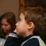 Petra Majhold Kunst und Kultur kinderleicht konzentrierter Zuhoerer