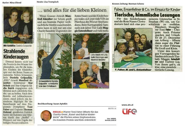 Kunst und Kultur Kinderleicht Zeitungsberichte